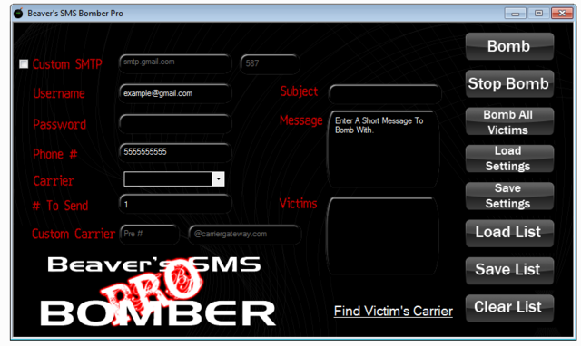 Beaver SMS Bomber Pro