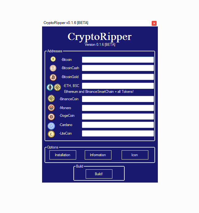 Crypto Ripper + reFUD pack